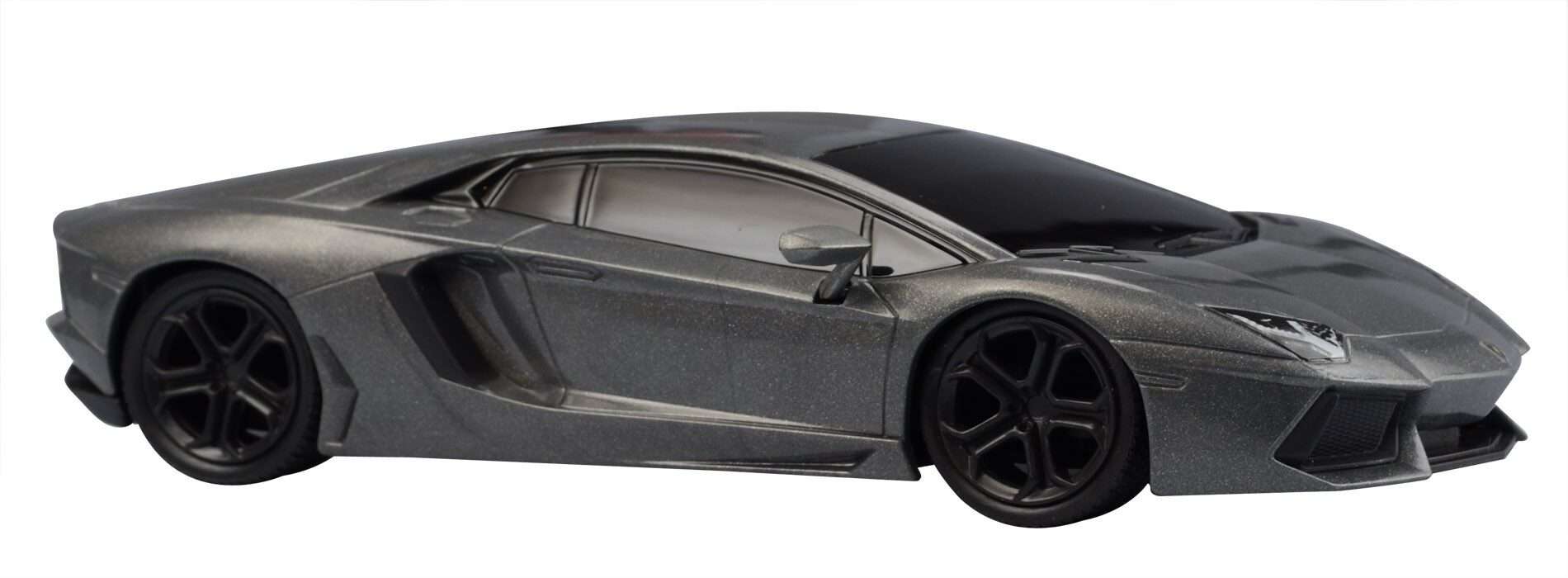 New Ray NY71256S LAMBORGHINI AVENTADOR LP700-4 SILVER 1:24 Modellino ROVINATA
