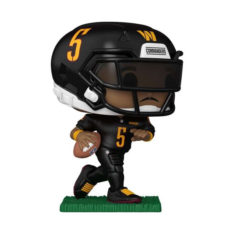 Nfl: Legends Pop! Sports Vinile Figura Commanders- Jayden Daniels 9 Cm Funko