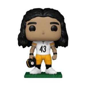 Nfl: Legends Pop! Sports Vinile Figura Legends- Troy Polamalu(steelers) 9 Cm Funko