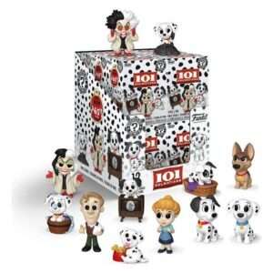 One Hundred E One Dalmatians Mini Figures Pdq 5 Cm  Funko