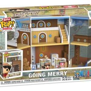 One Piece Bitty POP! Bitty Box Display With 2 Vinyl Figures Going Merry Funko