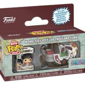 One Piece Bitty Pop! Ride Vinile Figura Thousand Sunny W/luffy 2,5 Cm Funko