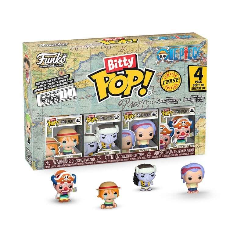 One Piece Bitty Pop! Vinile Figura 4-pack Nami 2,5 Cm Funko