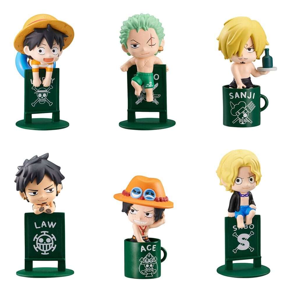 One Piece Ochatomo Series Trading Figura Pirates´ Vacance 4 Cm Megahouse