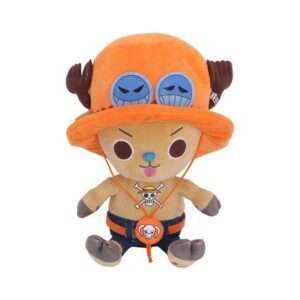 One Piece Peluche Figura Chopper X Ace 20 Cm Sakami Merchandise