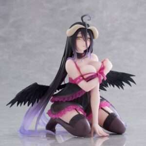 Overlord Desktop Cute Pvc Figura Albedo (negligee Ver.) 13 Cm Taito Prize