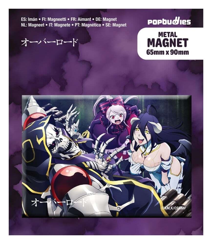 Overlord Fridge Magnet Albedo Having Fun POPbuddies