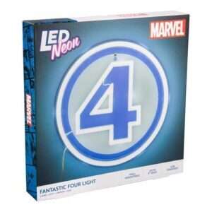 PALADONE LAMPADA NEON DA MURO FANTASTICI 4 MARVEL - LAMPADE