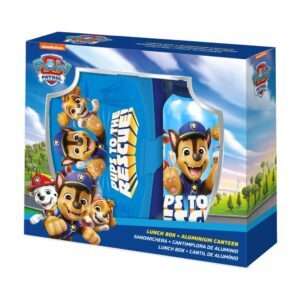 Paw Patrol Aluminium Bottiglia + Contenitore Per Il Pranzo Bambino Licensing