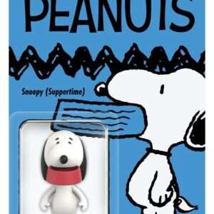 Peanuts Reaction Action Figura Wave 09 Snoopy (suppertime) Super7