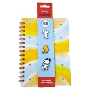 Peanuts Snoopy & Woodstock A5 Lined Notebook Puckator