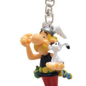 Plastoy Asterix Con Idefix Portachiavi
