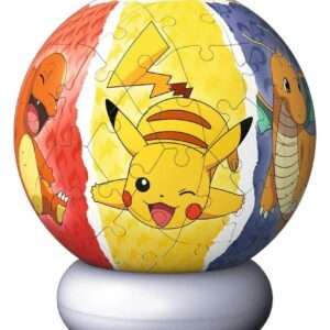 Pokémon 3d Jigsaw Puzzle Ball Nightlight (73 Pezzi) Ravensburger