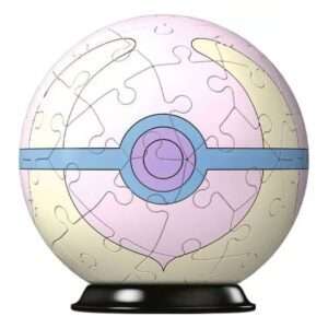 Pokémon 3d Puzzle Pokéballs: Heal Ball (55 Pezzi) Ravensburger