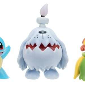 Pokémon Battle Figure 3-Pack Squirtle, Greavard & Bellossom Jazwares