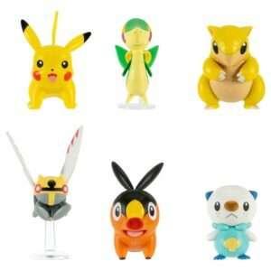 Pokémon Battle Figure 6-Pack Jazwares