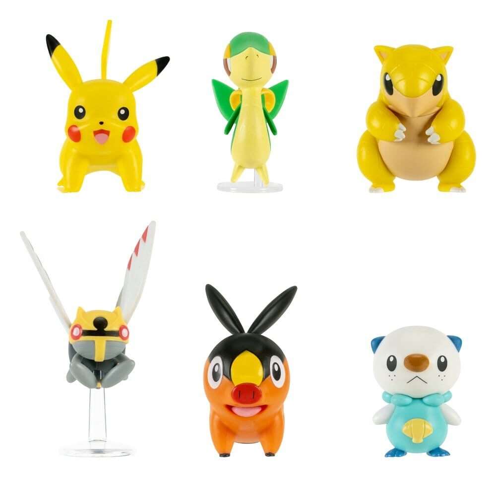 Pokémon Battle Figure 6-Pack Jazwares