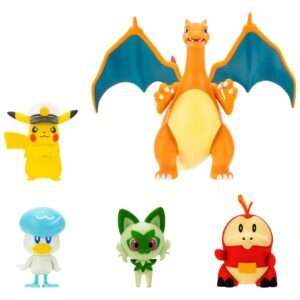 Pokémon Battle Figure Action Figures 6-Pack Multi-Pack Jazwares