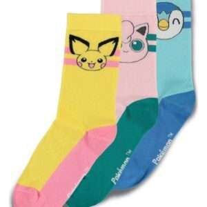 Pokémon Calzini 3-pack Crew 39-42 Difuzed