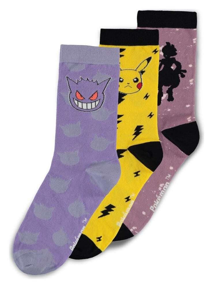 Pokémon Calzini 3-pack Crew 43-46 Difuzed