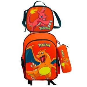 Pokemon Trolley set + pencil case + lunch bag Cyp Brands