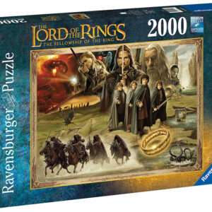 PUZZLE 2000PZ IL SIGNORE DEGLI ANELLI MOVIES - GIOCHI DA TAVOLO/SOCIETA'
