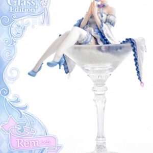 Re:zero - Starting Life In Another World Prisma Wing Pvc Statua 1/7 Rem Glass Edition 23 Cm Prime 1 Studio