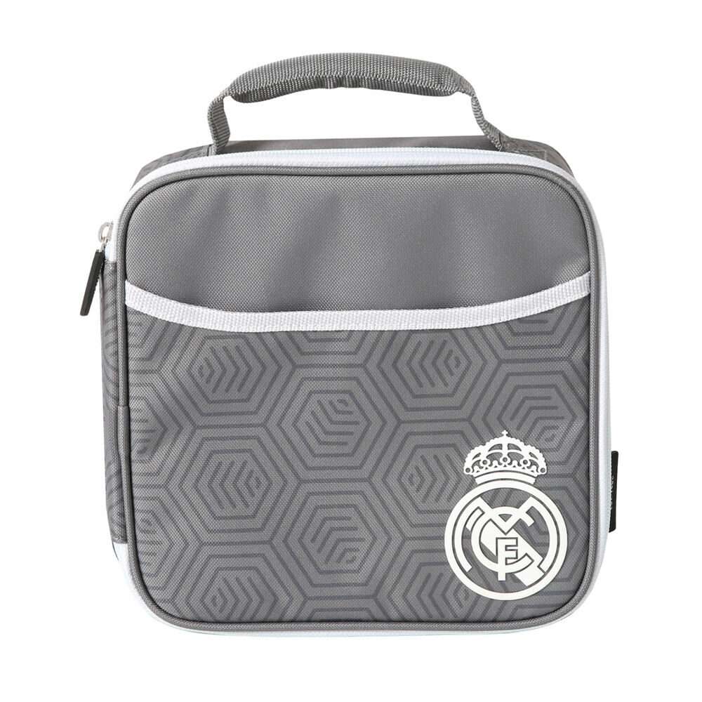 Real Madrid Thermo Borsa Per Il Pranzo + Bottiglia + Tupper Safta