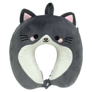 Relaxeazzz The Cat Adoramals travel pillow Puckator