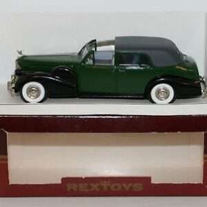 Rextoys Cadillac V 16 1938-1940 Coupè de Ville Ouvert 1:43 Scatola Rovinata