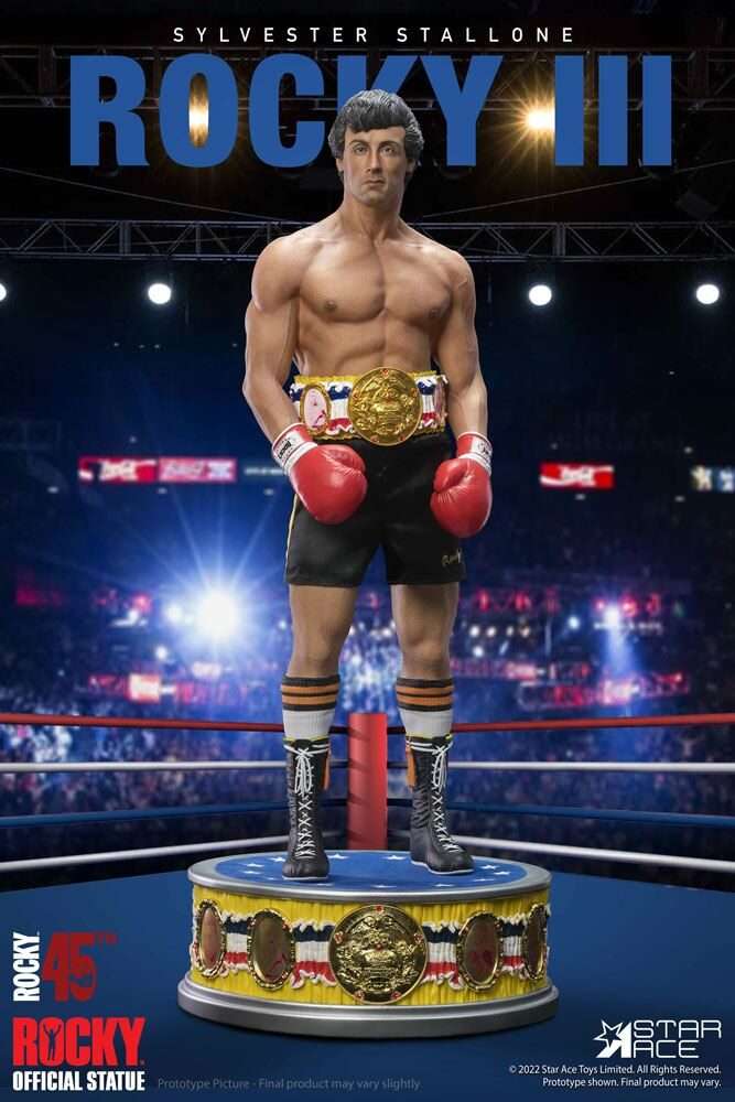 Rocky Iii Statua 1/4 Rocky Balboa Deluxe Ver. 46 Cm Star Ace Toys