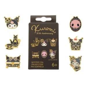 Sanrio By Loungefly Enamel Pins Blind Box 20th Anniversary Kuromi Loungefly
