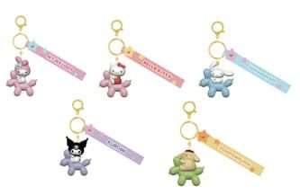 Sanrio Palloncino Series Portachiavi Con Hand Strap Hello Kitty E Friends Yume Toys