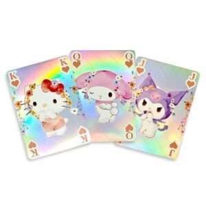 Sanrio Playing Cards Hello Kitty & Friends Holographic Sakami Merchandise