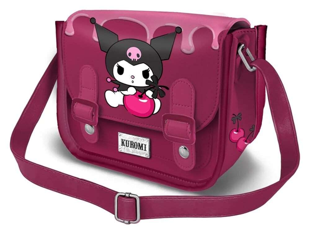 Sanrio Satchel Bag XS Kuromi Cherry Karactermania