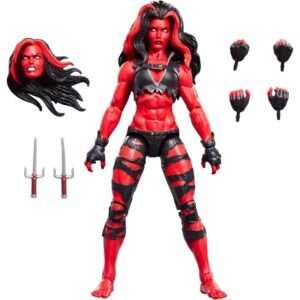 Serie Marvel Legends : Hulk Red She-Hulk Figura - Hasbro