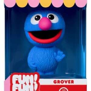 Sesame Street Fun! Fun! Soft Vinile Figur Wave 01 - Grover 18 Cm Super7