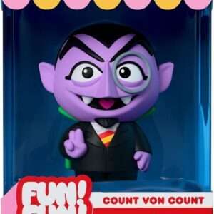 Sesame Street Fun! Fun! Vinile Action Figura Wave 01 - Count Von Count 18 Cm Super7