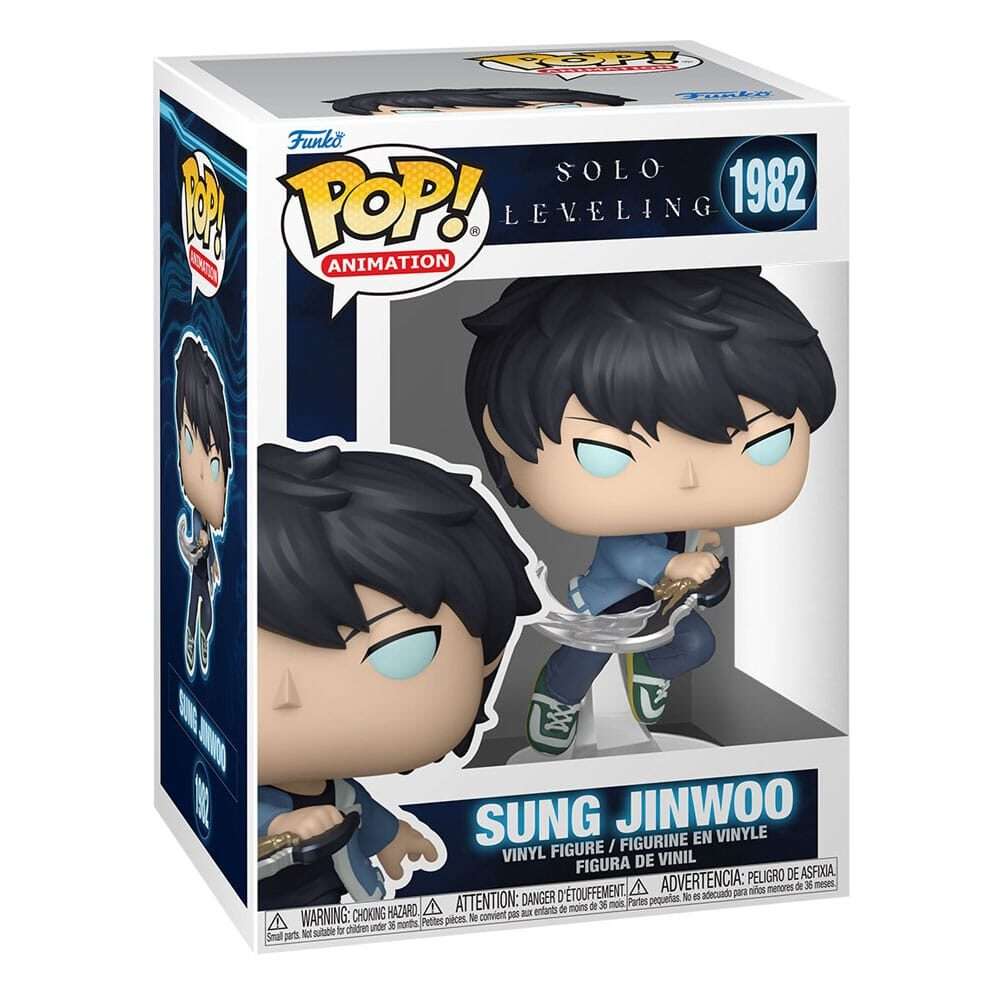 Solo Leveling Pop! Animation Vinile Figura Sung Jinwoo 9 Cm Funko