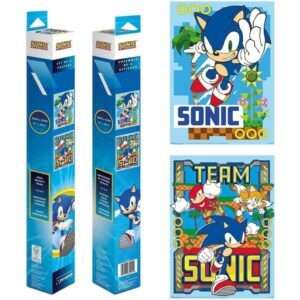 Sonic The Hedgehog 2 poster set Pyramid