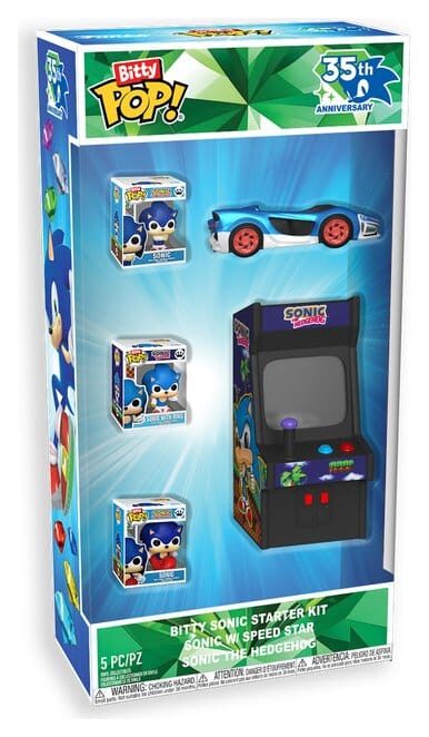 Sonic The Hedgehog Bitty POP! Mini Figure 6-Pack Starter Pack Funko