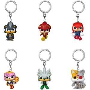 Sonic The Hedgehog Pop! Vinile Portachiavis 4 Cm Funko