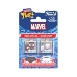 Spider-man Bitty Pop! Vinile Figura 2-pack Milesm&sgwen 2,5 Cm Funko