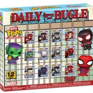 Spider-man Bitty Pop! Vinile Figura  Multipack 2,5 Cm Display (12) Funko