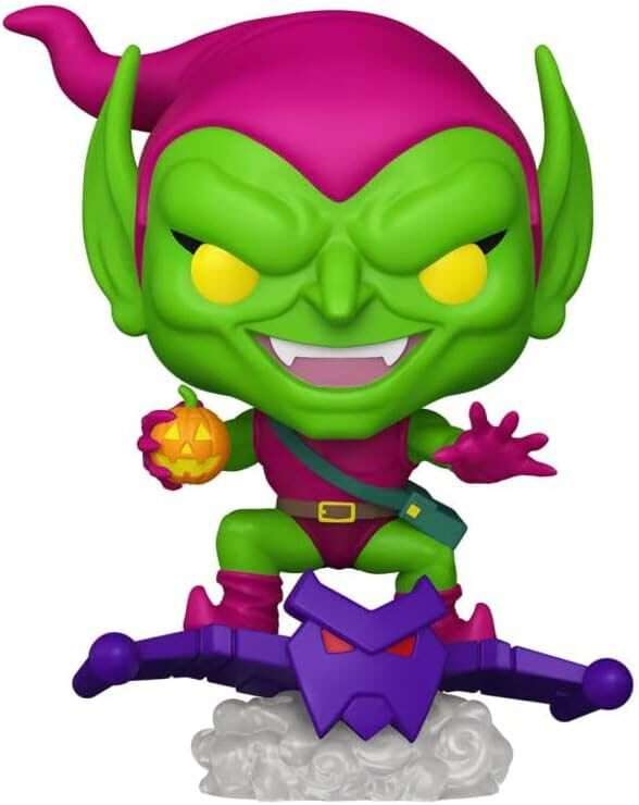 Spider-man Pop! Marvel Vinile Figura Green Goblin 9 Cm Funko