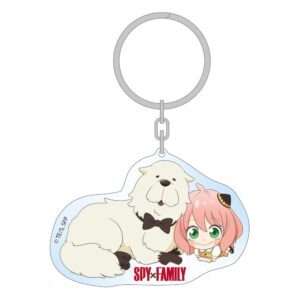 Spy X Family Acrylic Portachiavi Season 3 Holographic 7 Cm Sakami Merchandise