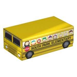 Squaroes - Collectors Case South Park™ - School Bus Squaroes