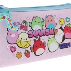 Squishmallows Pencil Case In My Squish Era Pink Thumbs Up