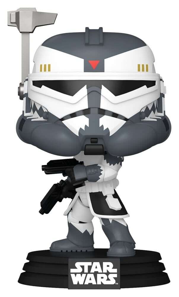Star Wars Animation Pop! Vinile Figura Comm Wolffe 9 Cm Funko