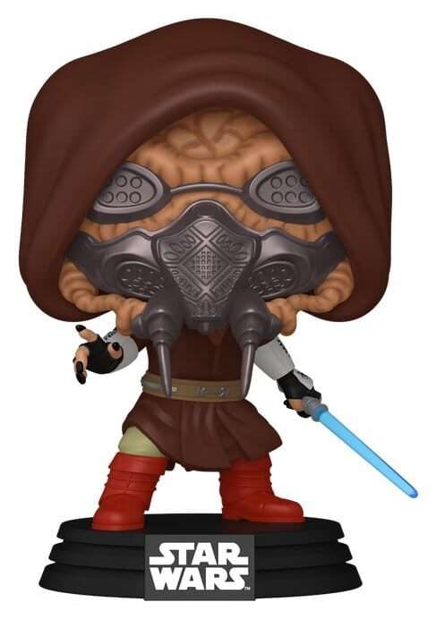 Star Wars Animation Pop! Vinile Figura Plo Koon (gw) 9 Cm Funko
